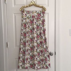 Floral Maxi Skirt
